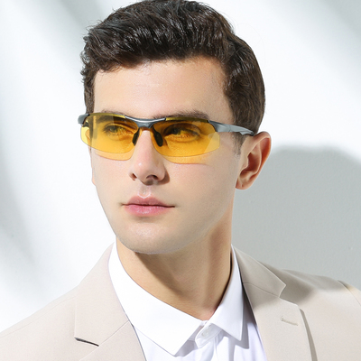 日夜守护安全出行 变色偏光夜视镜，专业男司机的驾驶伴侣