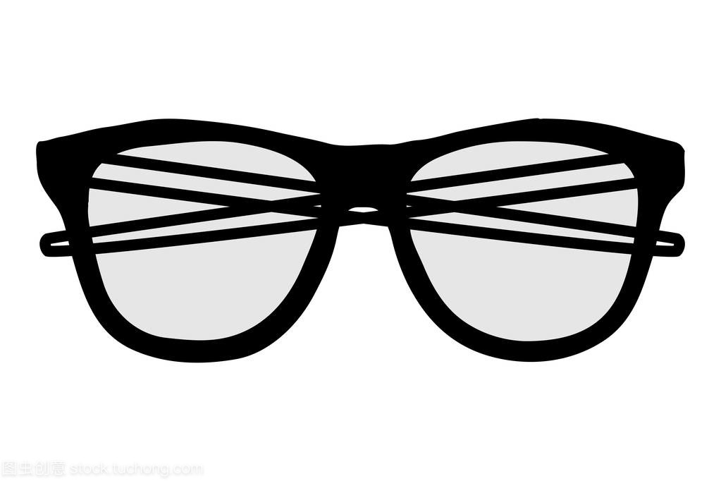 眼镜图标矢量设计之美 极简与时尚的视觉表达